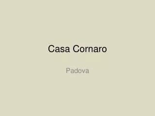 casa cornaro