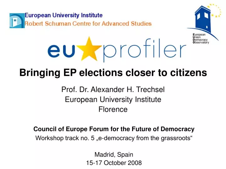 bringing ep elections closer to citizens
