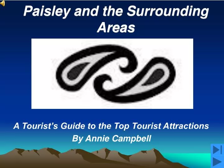 paisley and the surrounding areas
