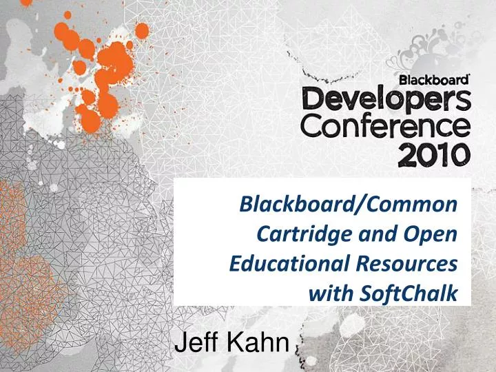 blackboard common cartridge and open educational resources with softchalk