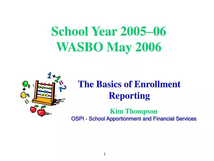 school year 2005 06 wasbo may 2006
