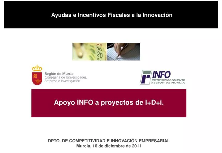 apoyo info a proyectos de i d i