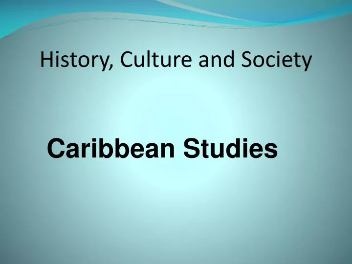 caribbean studies