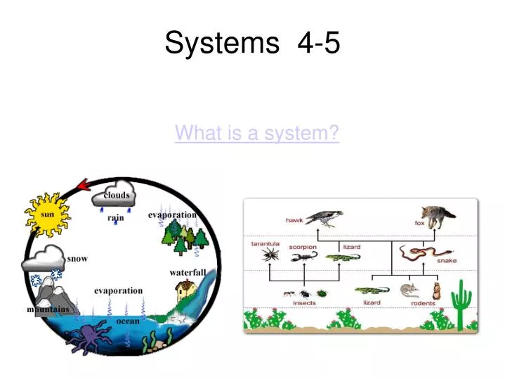 systems 4 5
