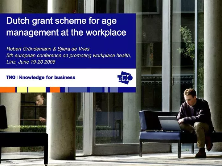 dutch grant scheme for age management at the workplace
