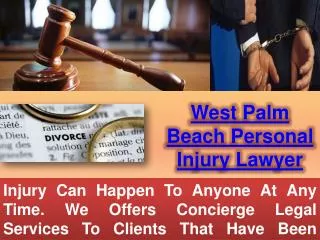 Personal Injury Attorney West Palm Beach