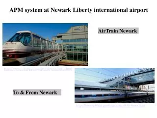 APM system at Newark Liberty international airport