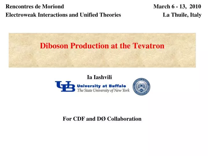 diboson production at the tevatron