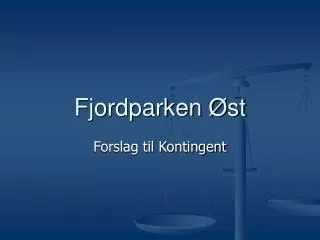fjordparken st