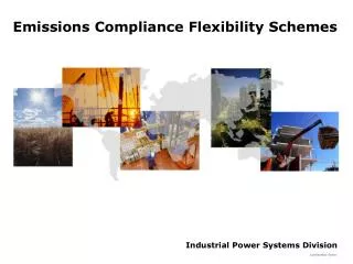 Emissions Compliance Flexibility Schemes