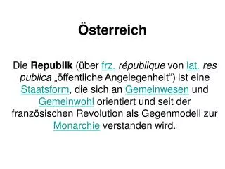 sterreich