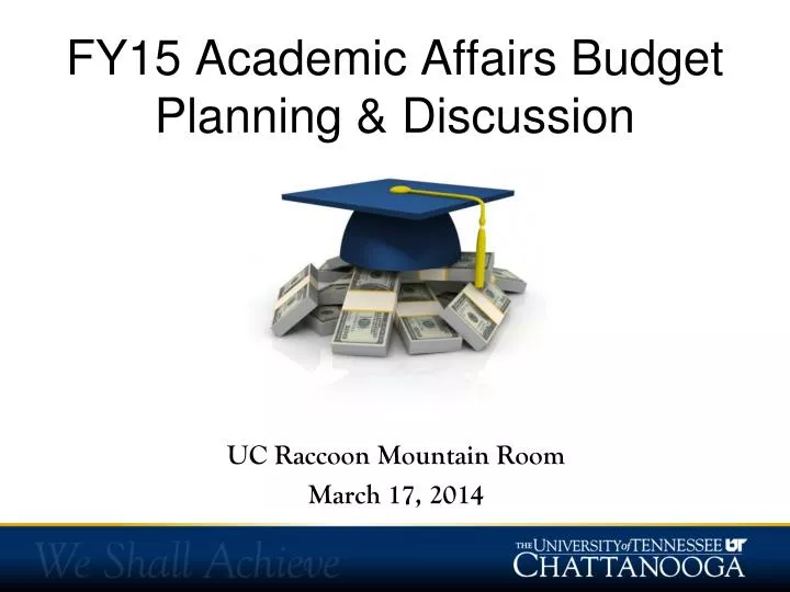 fy15 academic affairs budget planning discussion