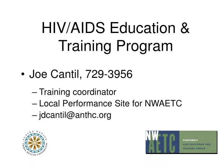 hiv aids education training program