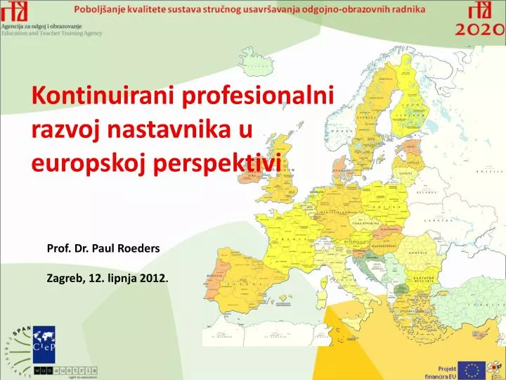 kontinuirani profesionalni razvoj nastavnika u europskoj perspektivi