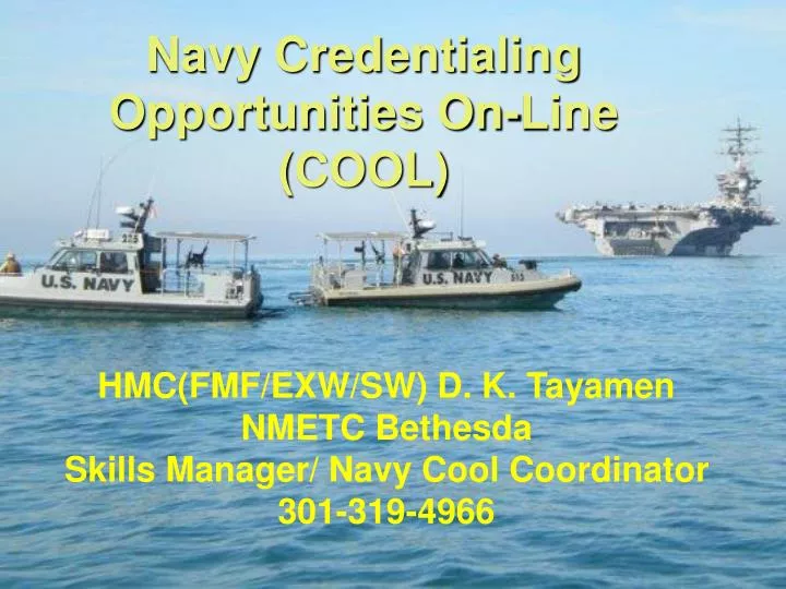 navy credentialing opportunities on line cool
