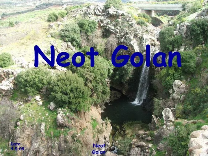 neot golan