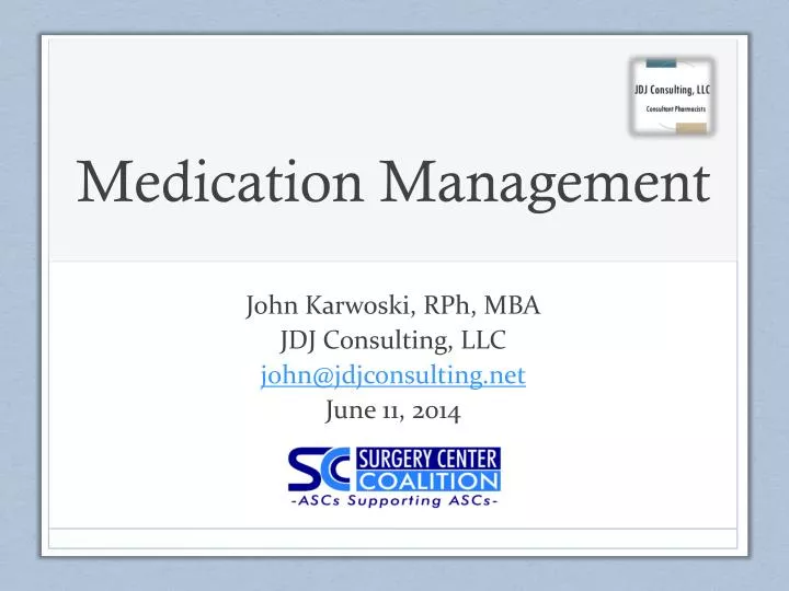 medication management