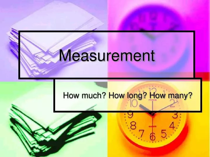 measurement