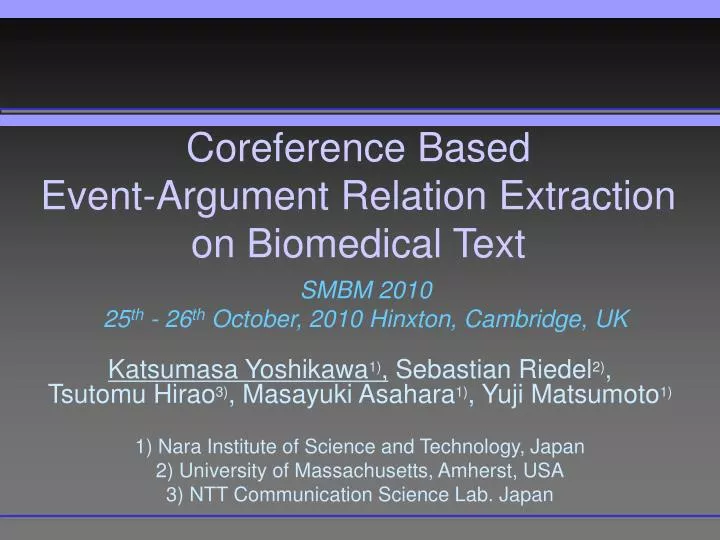 coreference based event argument relation extraction on biomedical text