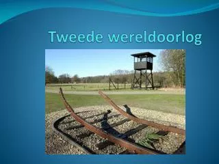 tweede wereldoorlog