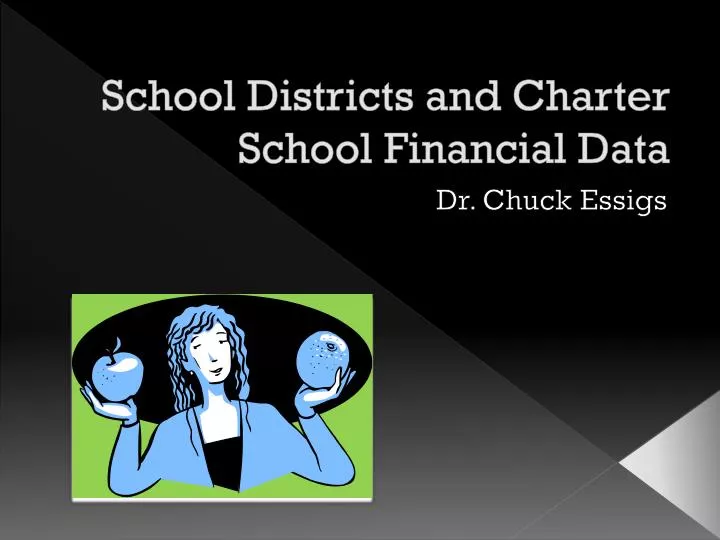 school districts and charter school financial data