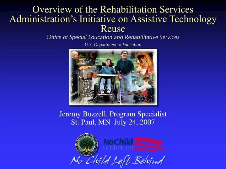 overview of the rehabilitation services administration s initiative on assistive technology reuse