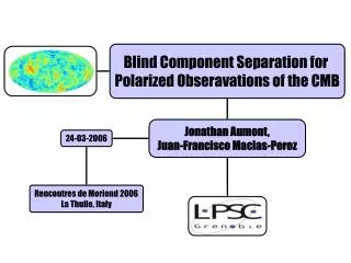 Blind Component Separation for Polarized Obseravations of the CMB
