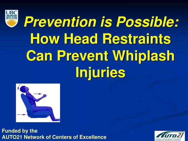 prevention is possible how head restraints can prevent whiplash injuries