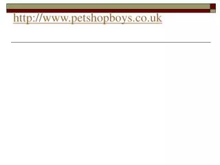 petshopboys.co.uk