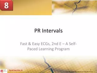 PR Intervals
