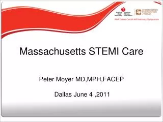 Massachusetts STEMI Care