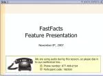 FastFacts Feature Presentation - slide 1