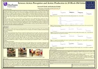 Links Between Action Perception and Action Production in 10-Week-Old Infants