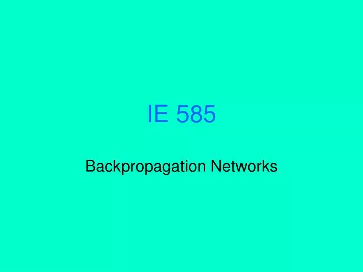 ie 585