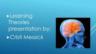 Learning Theories presentation by: Cristi Messick
