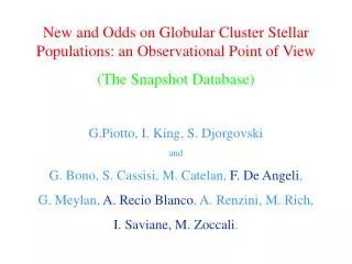 New and Odds on Globular Cluster Stellar Populations: an Observational Point of View