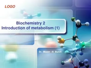 Biochemistry 2 Introduction of metabolism (1)