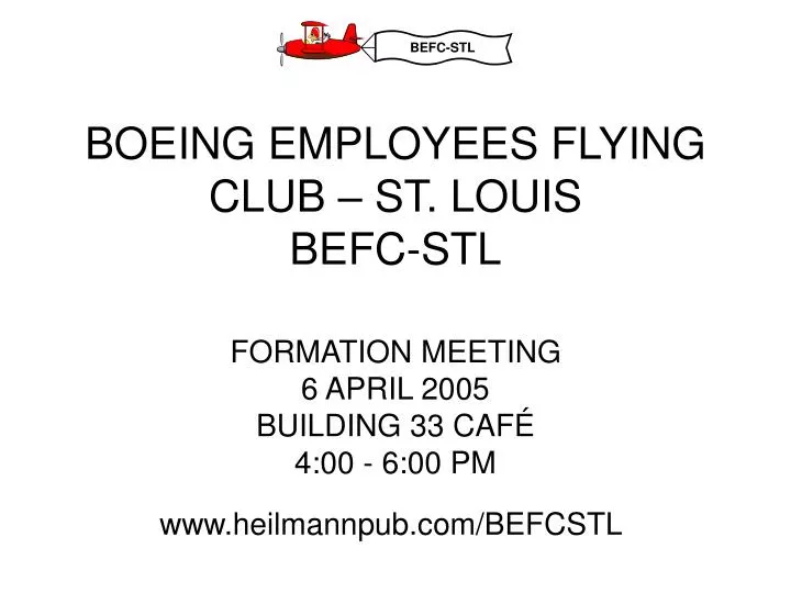 boeing employees flying club st louis befc stl