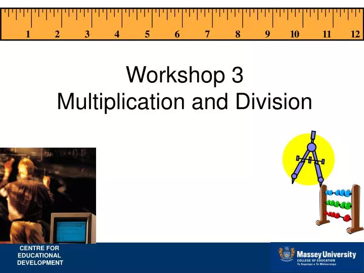 workshop 3 multiplication and division