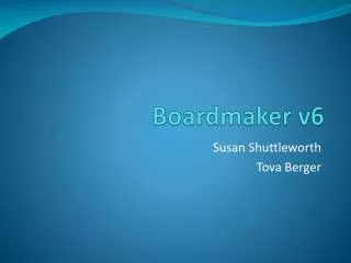 Boardmaker v6