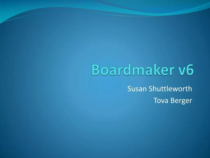 boardmaker v6