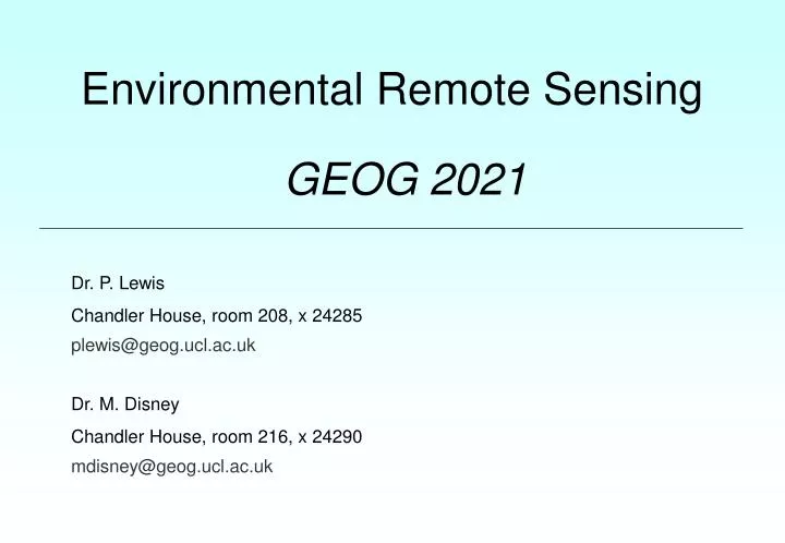 environmental remote sensing geog 2021