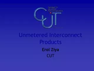 Unmetered Interconnect Products