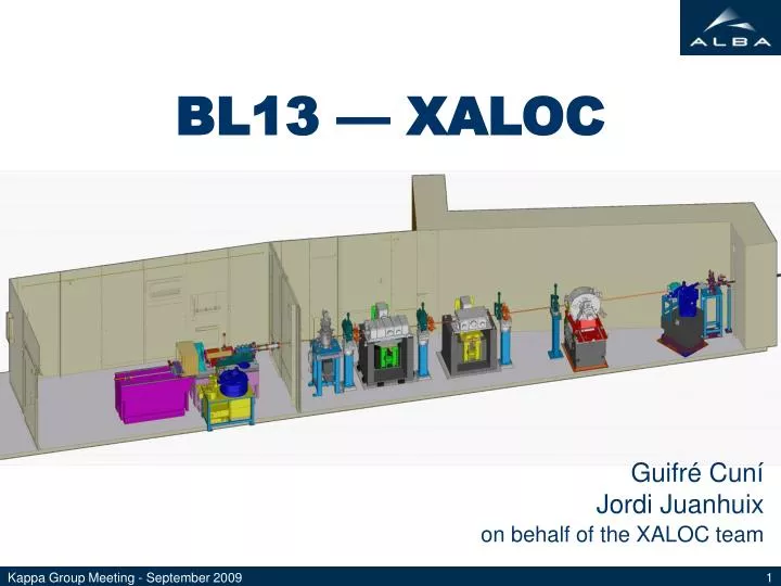 bl13 xaloc