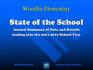 Woodlin Elementary