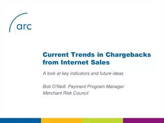 Current Trends in Chargebacks from Internet Sales