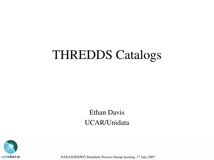 thredds catalogs