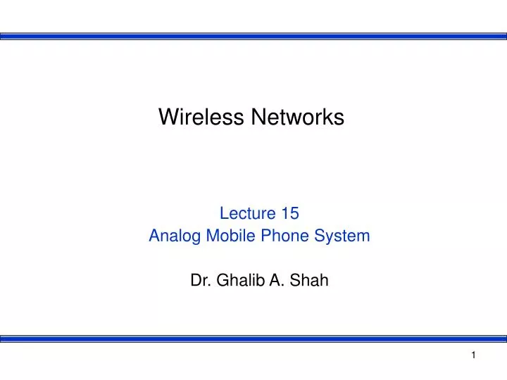 wireless networks