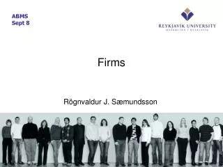 Firms