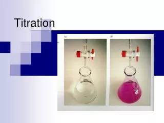 Titration